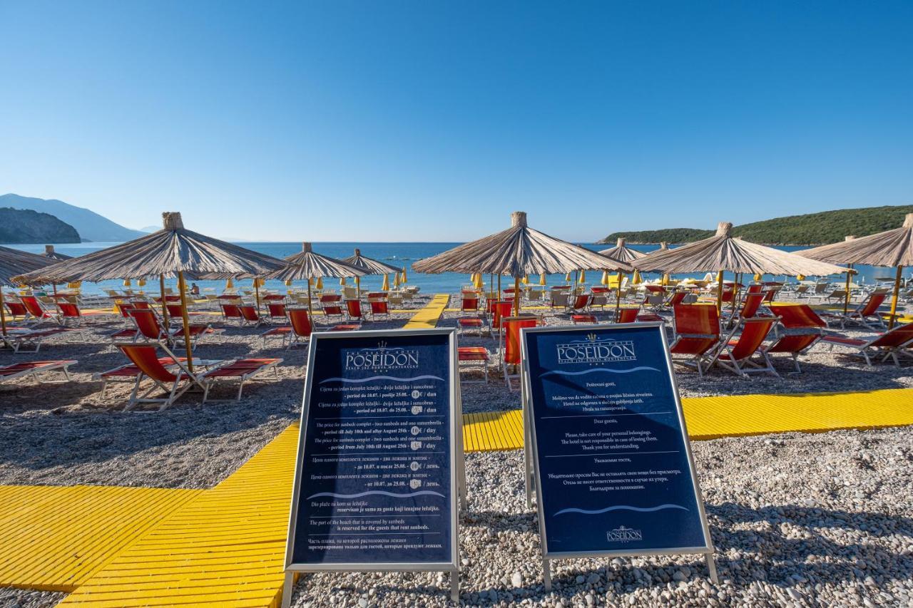 Poseidon The Beach Hotel Будва Екстериор снимка